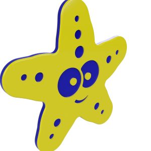 Starfish playground panel