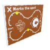 X Marks playground panel