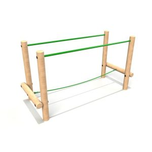 Rope Crossing - timber activity trail equipment