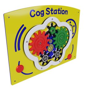 Cog Station playground panel