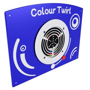 Colour Twirl playground panel