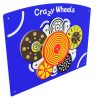 Crazy Wheels playground panel