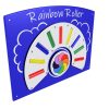 Rainbow Roller playground panel