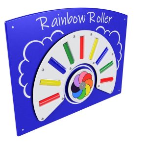 Rainbow Roller playground panel