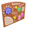 Sensory playground panel