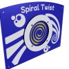 Spiral Twist playground panel