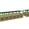 Shrubberies 3D plan trike storage