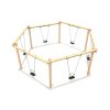 Six Seat Hexagonal Swing
