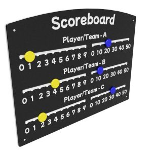 Scoreboard playground sports equipment