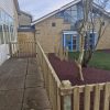 St Marys Quiet Area access path with timber picket fencing and rubber mulch surfacing