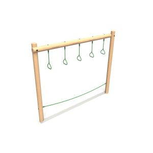 Tarzan Traverse - timber activity trail equipment