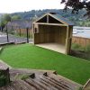 Thrupp outdoor stage and performance area
