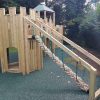 Thrupp timber bridge and tower detail