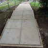 Thrupp concrete step pathway