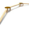Balance Challenge - timber activity trail equipment