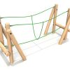 Burma Bridge - timber activity trail equipment
