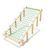 Large Embankment Net - timber activity trail equipment