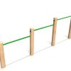 Roll Over Bars - timber activity trail equipment