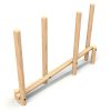 Sloping Balance Weave - timber activity trail equipment