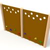 Traverse Wall (Double Sided) - timber activity trail equipment
