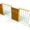 Wall Net Combo (Double Sided) - timber activity trail equipment