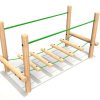 Wobble Bridge - timber activity trail equipment