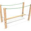 Wobble Log Bridge - timber activity trail equipment