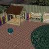 Ashchurch 3D proposal sandpit and activity panels view
