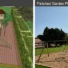 Sheldon garden play 3D proposal and finished rear climbing view