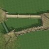 3D proposal plan view of the tree play bridge and platform layout