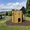 Tower section of the King Edward's School multi adventure play layout