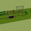 Mont Nicolle activity trail 3D proposal overview