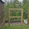 Stroud Valley chalkboard frame in outdoor play area