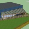 3D design proposal for the Twyning school canopy